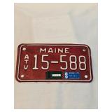 Maine Atv License Plate 