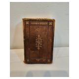 Mid 19th Century Leather Bound Book Of Common Prayer 