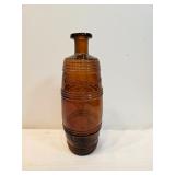 Halls Bitters Brown Glass Bottle 