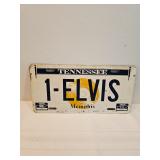 Tennessee 1 Elvis License Plate 1977 