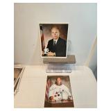 Pair Of William Thornton Autographed Photos 