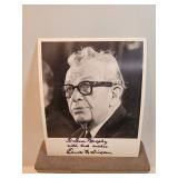 Everret Dirkson Autographed Photo 