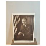 Hubert Humphrey Autographed Photo 