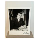 John V Lindsey Autographed Photo 