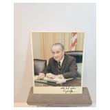 Lyndon Johnson Autographed Photo 