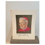 Cardinal Richard Cushing Autographed Print 