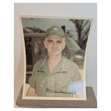 General Westmoreland Autographed Photo