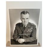 General Anthony Mcauliffe Autographed Photo 