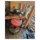 Rolling Shop Stool