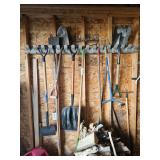 Garden Tools, Rakes, Shovels