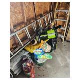 Ladder, Lawn Thatcher, Garden Soil, Fertilizer