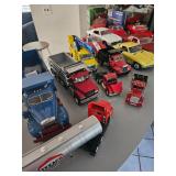 Die-Cast Toy Trucks, Dump Trucks, Tanker
