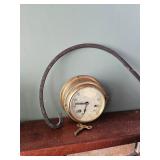 small nautical clock, nautical clock with key