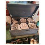 Steuben crystal steamed glassware set of 6