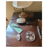 Coins in resin, badge, Men