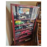 Die cast cars in case