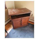 Wooden TV stand