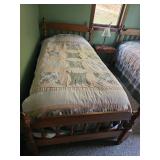 Twin Bed Frame and Mattress