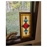 Stained Glass, Hand-held Folding Fan