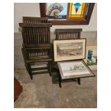 Vintage Teak Folding Chair