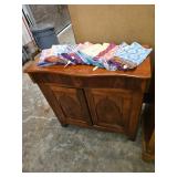 Tea Towels, Wooden Buffet Cabinet