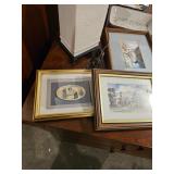 Vintage Framed Photos and Prints