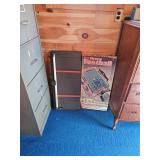 Metal File Cabinet, NFL Electric Football Gam, Paper Cutter