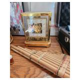 Table top Clock, Pan Flute