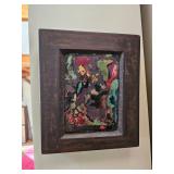 Framed Abstract Painting
