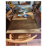 Wooden Dining Room Set