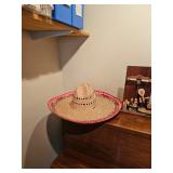 Straw Sombrero Hat