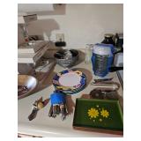 Plates, Bowls with Lids, Seafood Crackers , Pie Cutter