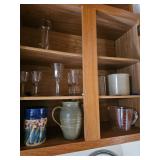 Glasses, Pitcher, Measuring Cup
