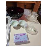 Glass Bowls, Sponges, Bowls