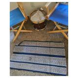 Vintage Drum, Woven Rug