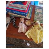 Books, Dolls,