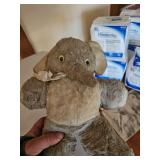 Vintage Stuffed Elephant Toy