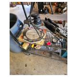 Palm Sander, Dust Broom, Saw Blades