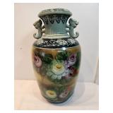Large Handpainted Vase