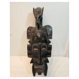 Handcarved African Wood Mask