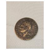 Haiti 100 Centimes Coin 1826