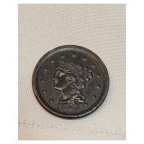 1853 Large Cent 