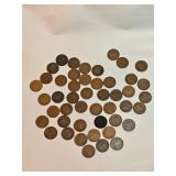 Unsearched Indian Head Pennies Lot