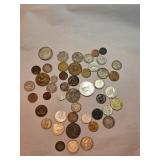 Random Foreign Coins Lot