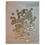 Unsearched Buffalo Nickels Lot Of 83