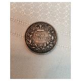 1853 One Shilling