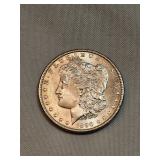 1890 O Morgan Silver Dollar