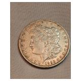 1890 Morgan Silver Dollar 