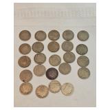 Vintage Nickels Lot Of 24