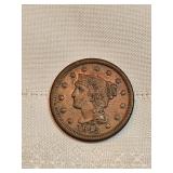 1845 Large Cent 